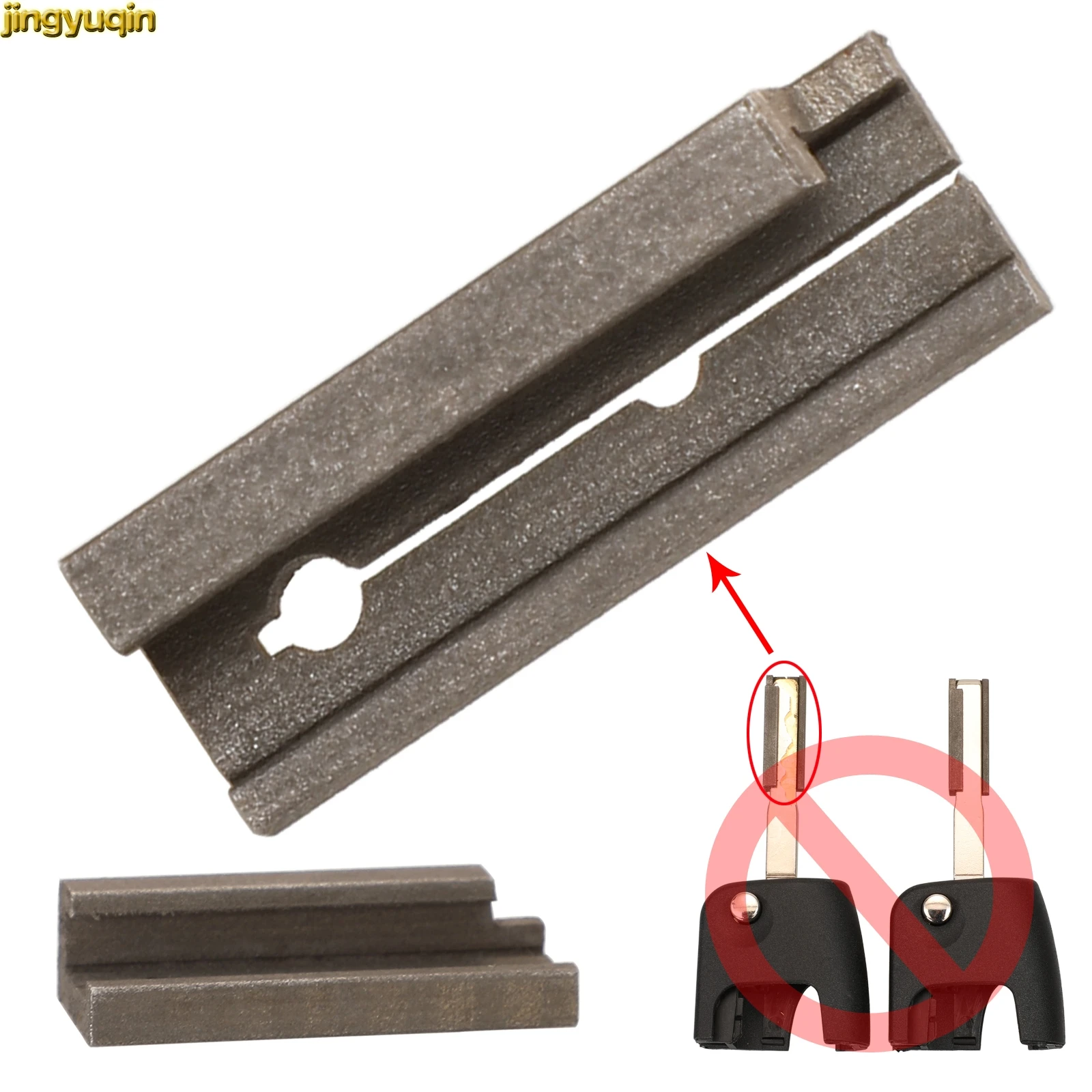 

Jingyuqin Remote Key Fixture Clamp For Ford Mondeo Car Keys Locksmith Manual Tools Chuck Cutting Machine Auto Parts HU101 Blade