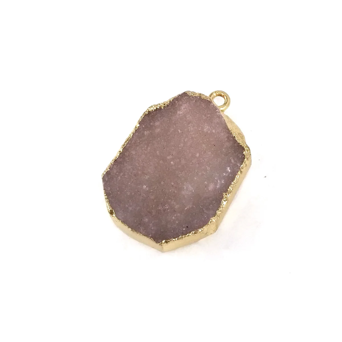 

Rectangular Plated Black Agates Pendant Necklace Reiki Healing Natural Stone Charms For DIY Jewelry MaKing Size 19x28mm