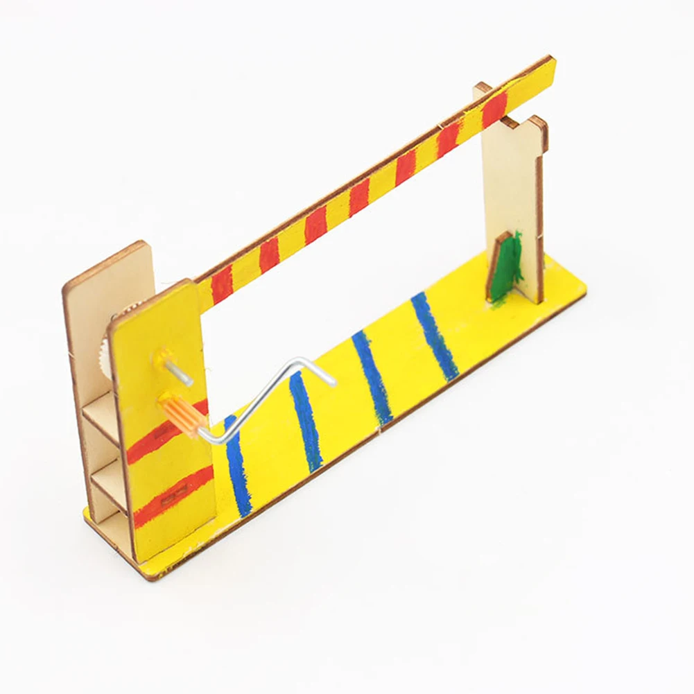 Деревянный барьер ворота дверь Модель развивает детское любопытство творчество