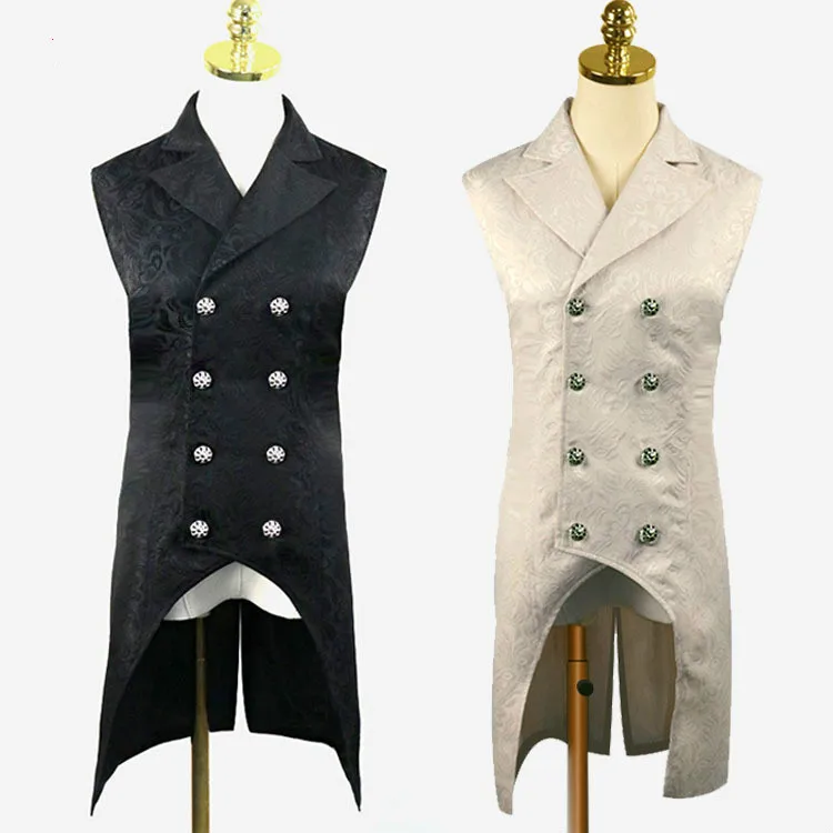 Мужской тренчкот в стиле стимпанк Виктория эдвардиан жакет средневекового эпохи