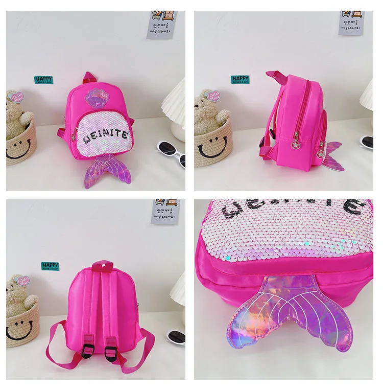 Детский рюкзак на молнии с мультипликационным рисунком креативная школьная