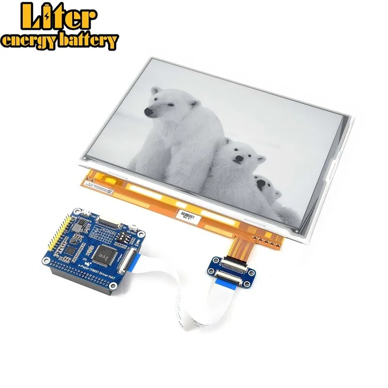 Дисплей E Ink Waveshare 1200*825 9 7 дюйма для Raspberry PiZero/Zero W/Zero WH/2B/3B/3B + USB/SPI/I80/I2C интерфейс IT8951