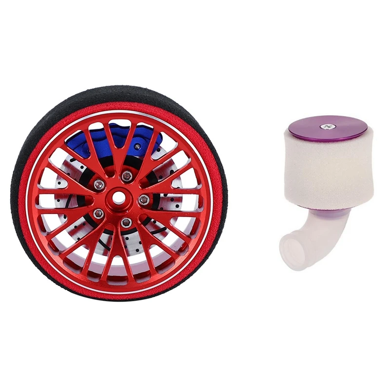 

Пульт дистанционного управления для FUTABA 4PV 4PLS 4PXR 7PX & RC 081070 (04103), фиолетовая алюминиевая крышка воздушного фильтра для HSP 1:8 SH 28