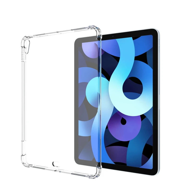

Transparent TPU Soft Rubber Protective Case For iPad Pro 11 inch 2020 is Suitable For iPad Air2 9.7 Anti-Drop Tablet Back Cover