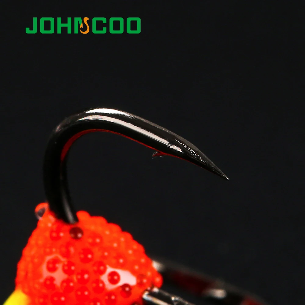 JOHNCOO 5 шт. бронзовых морских рыболовных крючков для зимней рыбалки 6 #8 #10 # с высоким