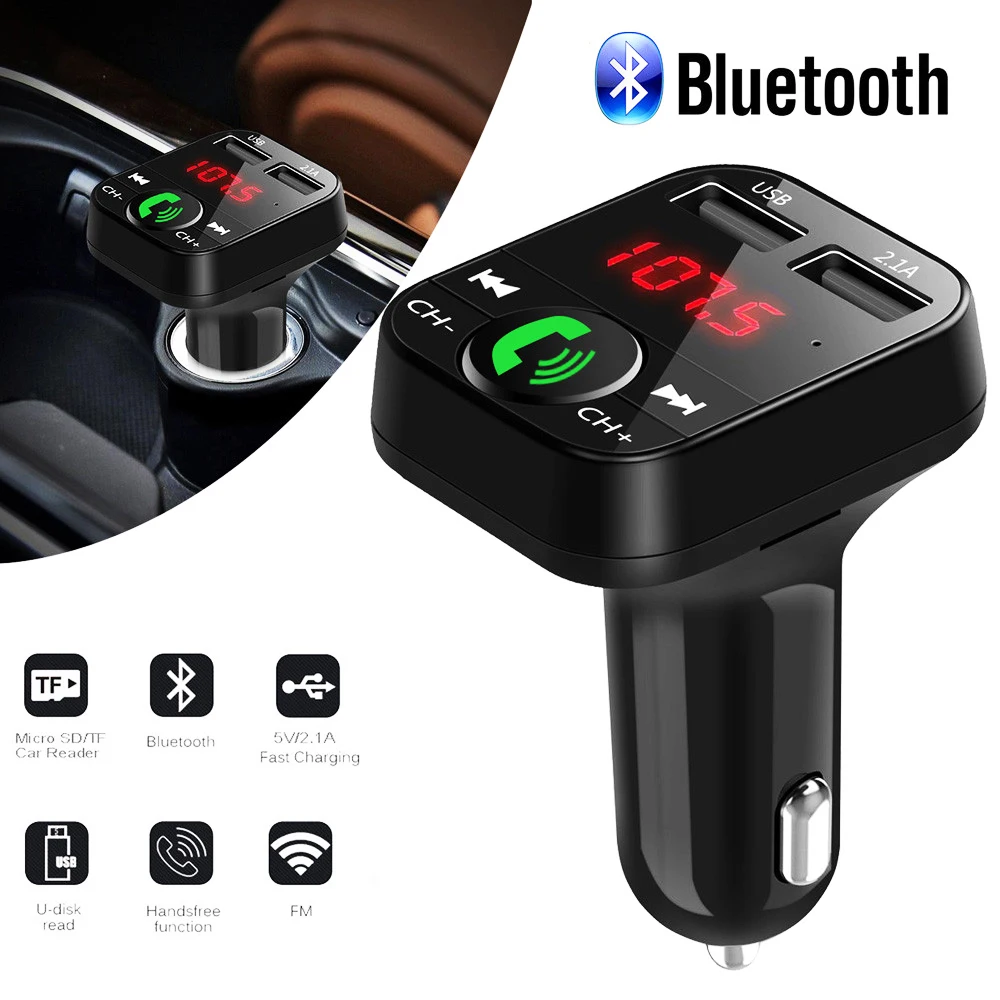 FM передатчик Bluetooth автомобильный комплект свободные руки модулятор