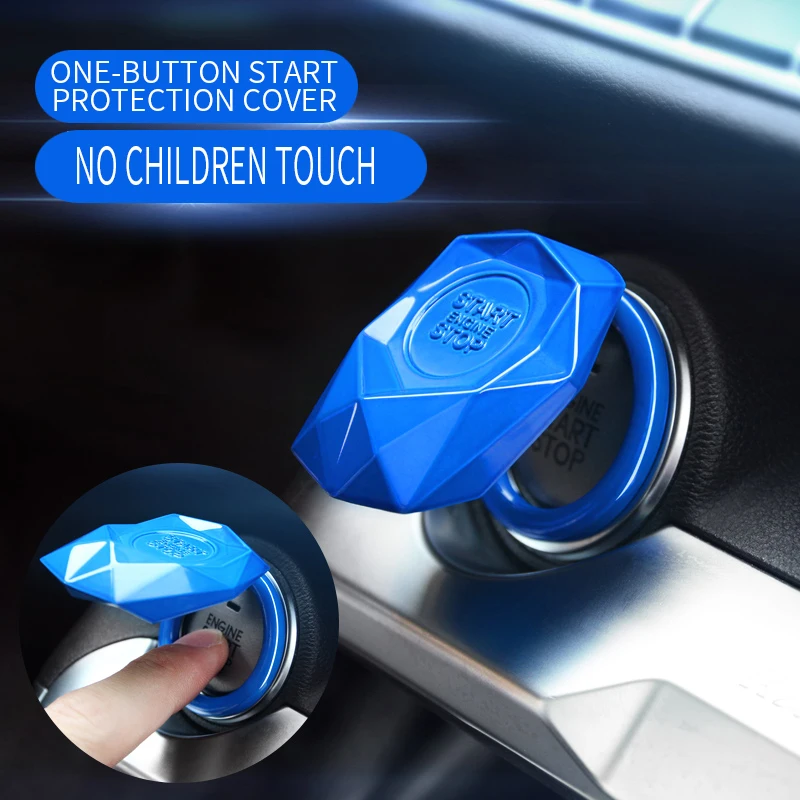 Крышка с одной кнопкой пуска и защиты от запуска кнопка остановки двигателя