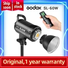 Godox SL60W 60Ws 5600, белая версия, светодиодная лампочка для камеры, DV-видеокамеры