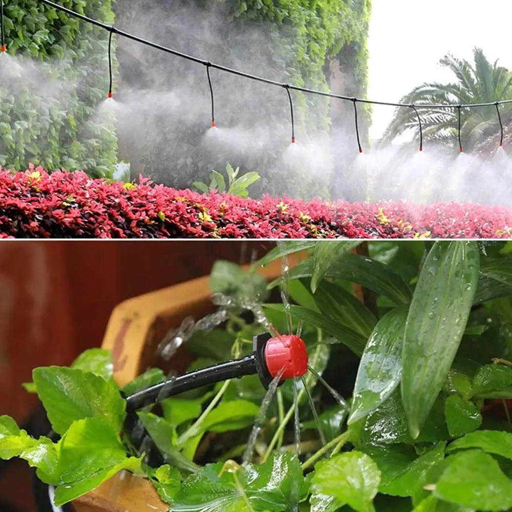 

Misting Sprinkler 10/15/25/30m Humidification Multi-Function Watering Spray Nozzle Irrigation Hose Cooling Orchard Potted Plant
