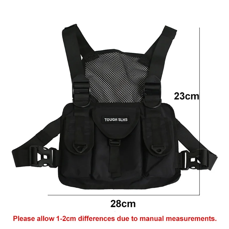 Уличная тактическая сумка для жилета поясная сумочка в стиле хип-хоп бега