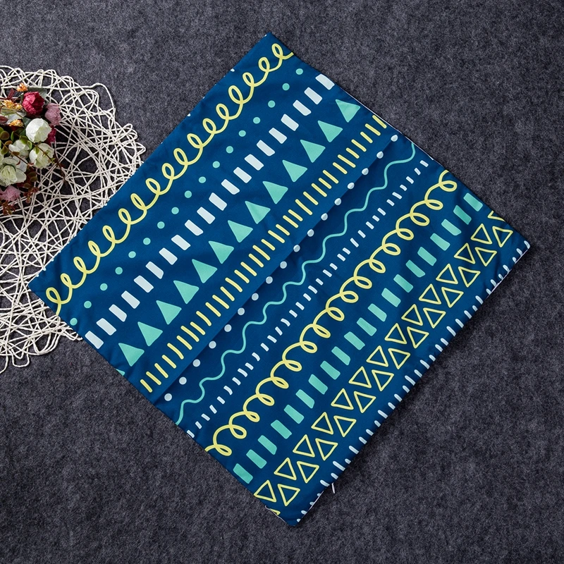 45х45см наволочка для подушки Чехол средиземноморские серии зеленый