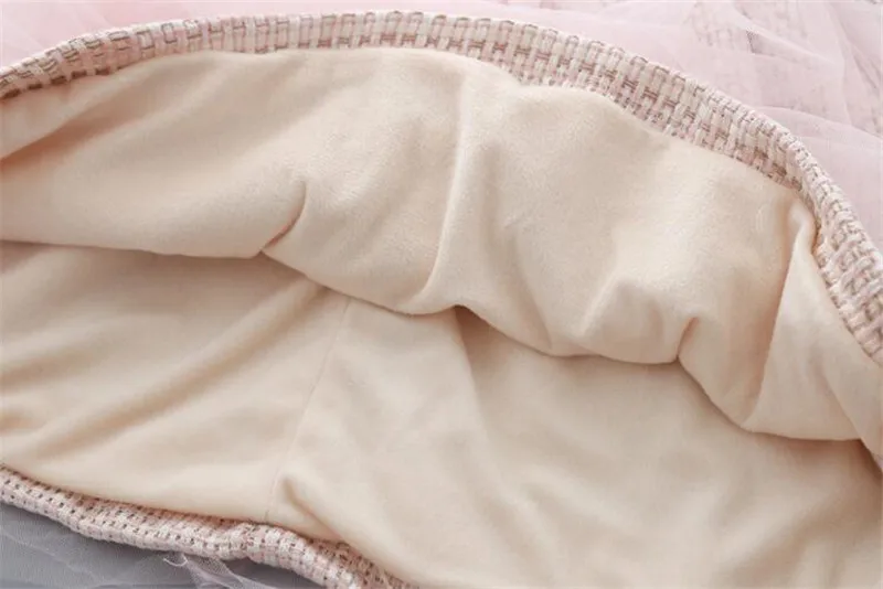 Модное платье с длинными рукавами для маленьких девочек Осенняя Классическая