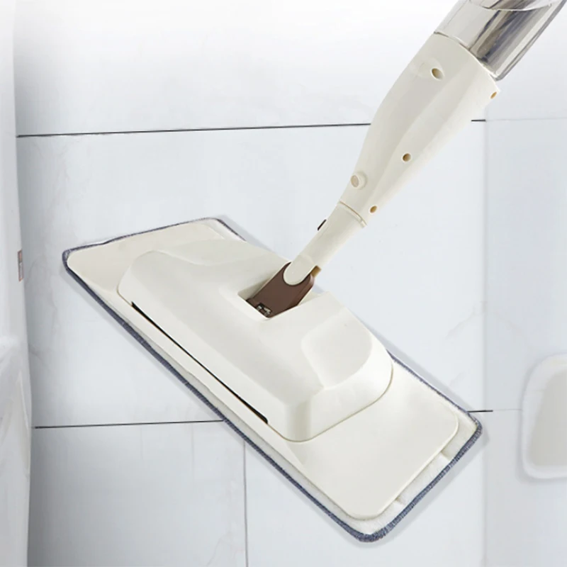 

3-In-1 Spray Mop Broom for Hardwood Floors with 2 Minifiber Washable Pad for Quick Floor Cleaner Floor Flat Mops