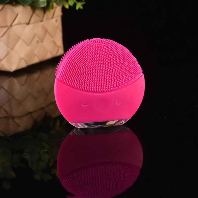 Mini 2 Limpieza электрическая Очищающая щетка для лица USB силиконовый звуковой