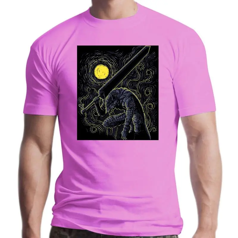 

Новинка, мужские футболки, винтажные хлопковые футболки с изображением меча, берсерка, фитнеса, манги, гэтсу, аниме, футболки, уличная одежда