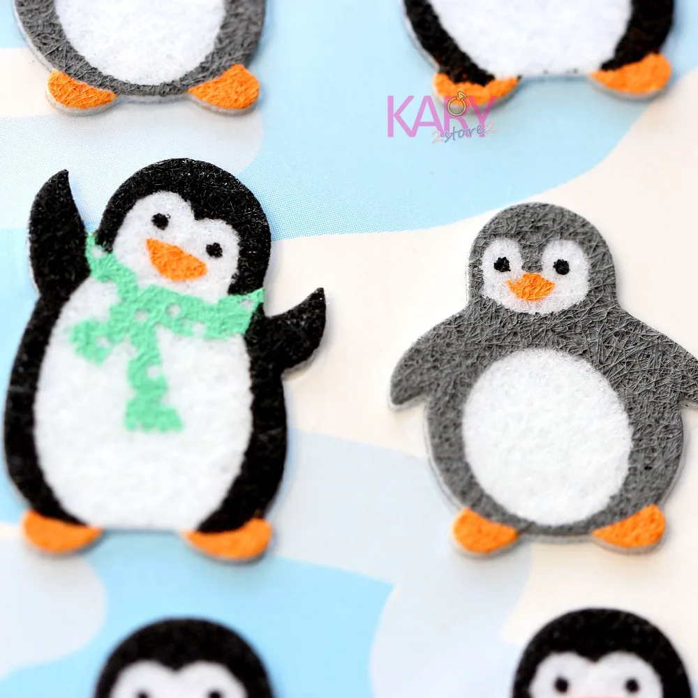 

Cute Fat Penguin Bubble Sponge Stickers High Quality Scrapbooking Phone Fashion Craft Kawaii Gift Reward Kids Toys For Children
