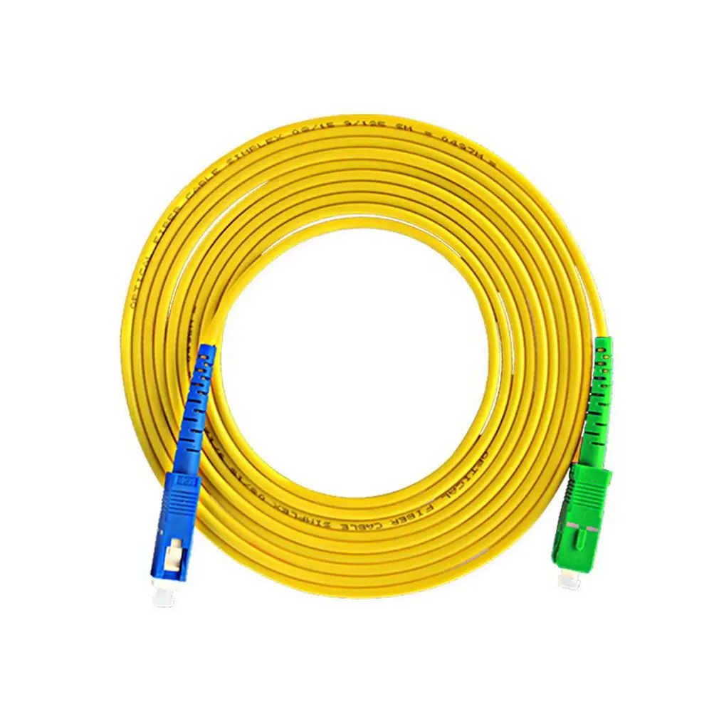 

SC/UPC-Sc/APC-Sm-3.0Mm волоконный перемычка, одномодовый одножильный разъем APC, оптоволоконный кабель, Соединительный шнур, оптоволоконный перемычка