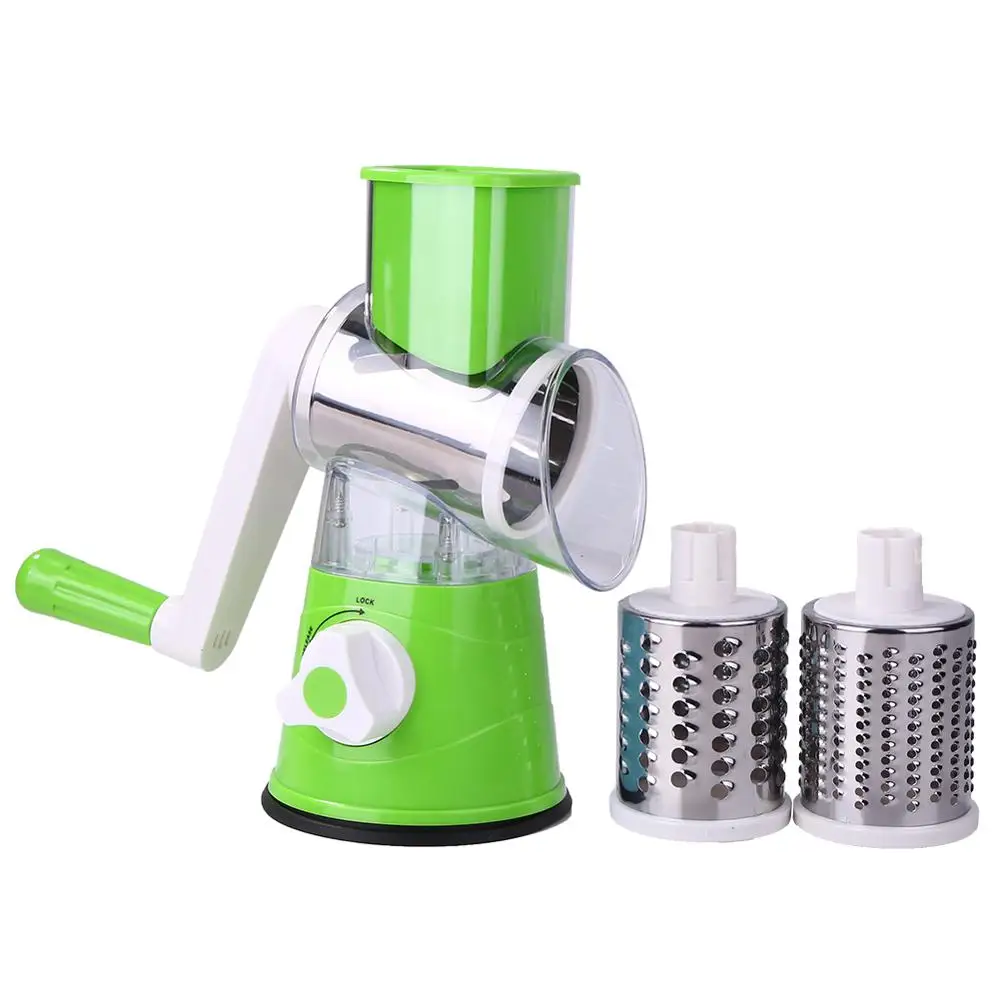 New Multi-functional Manual Slicer Vegetable Fruit Round Cutter Shred Grater Shredder Household Kitchen Food Processors | Дом и сад