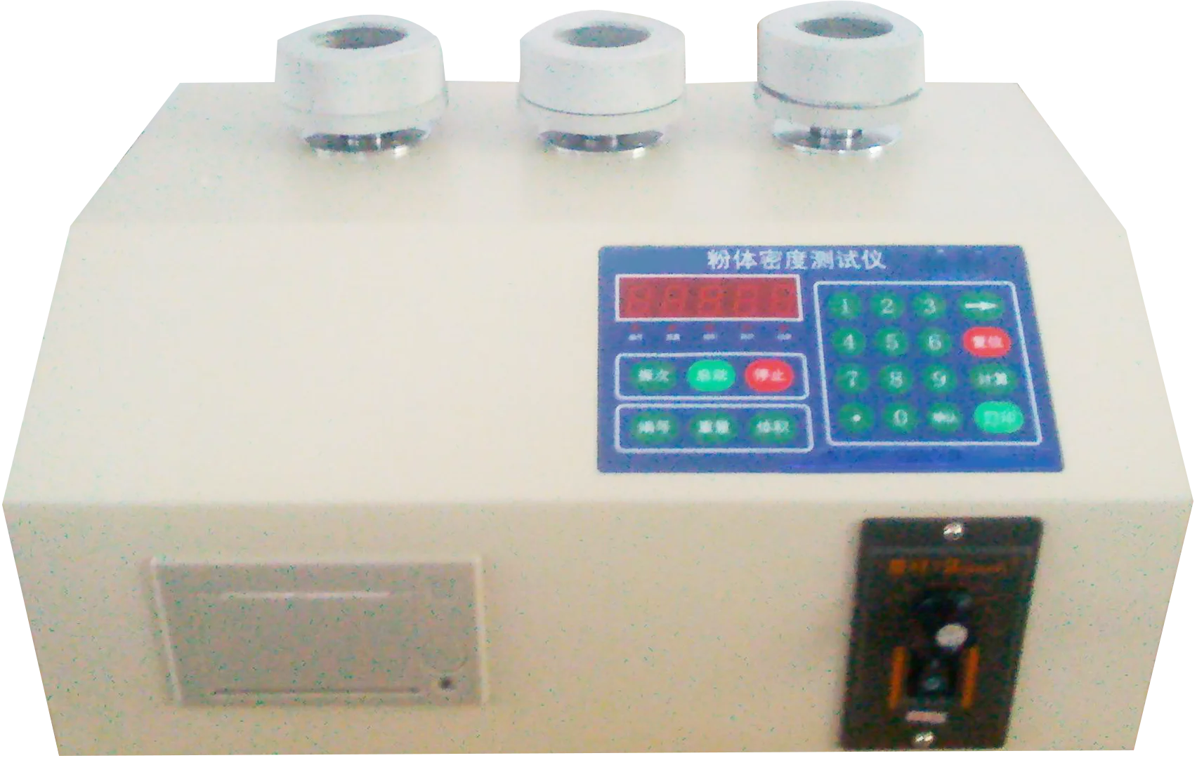 

Metal powder tap density tester