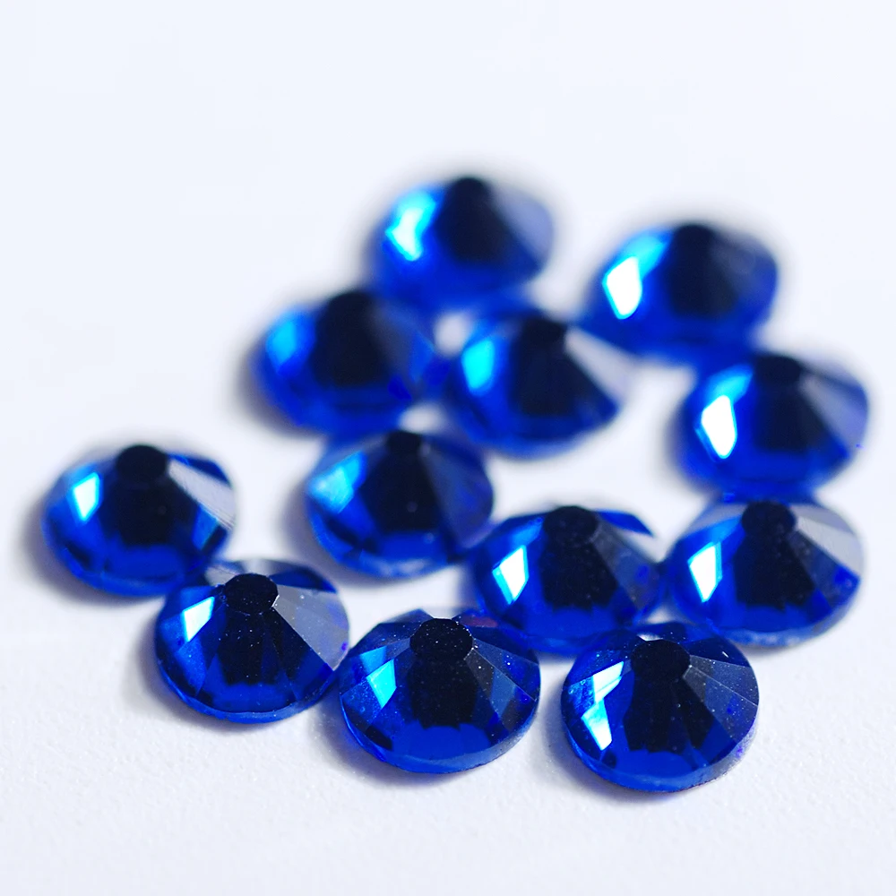 Сапфировое стекло стразы s гальки для ногтей искусство кристаллы украшения
