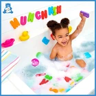 36 шт.компл. детские игрушки для ванной EVA пены буквенно-цифровые наклейки детские игрушки для душа буквы головоломка раннее образование Ванна всасывающая вода игрушка