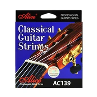 alice ac139 classical guitar strings titanium nylon light strings silver plated phosphor bronze classical strings sound mellow