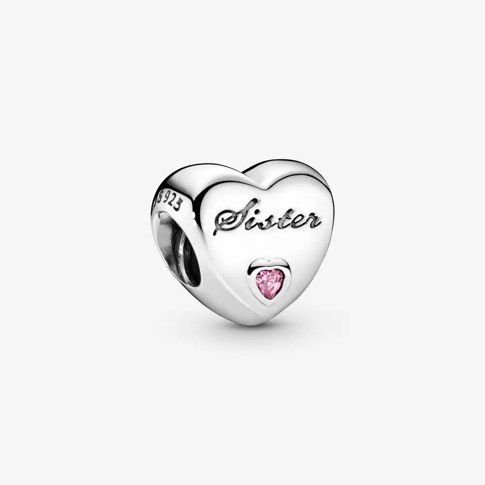 Браслеты Pandora женские из серебра 925 пробы с шармами в виде семейного сердца |