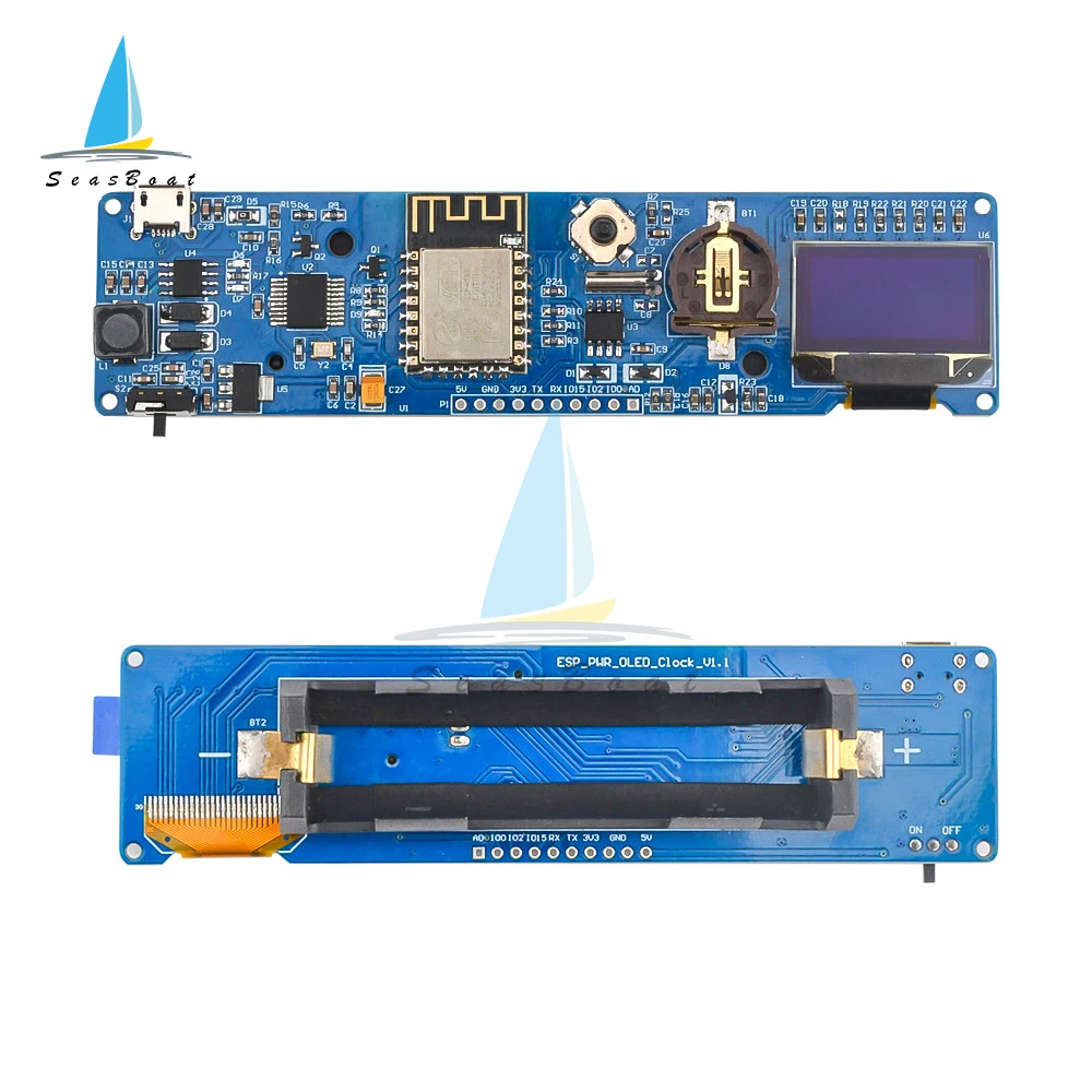 

Умная плата ESP8266, 0,96 дюйма, OLED-дисплей, поддержка Wi-Fi
