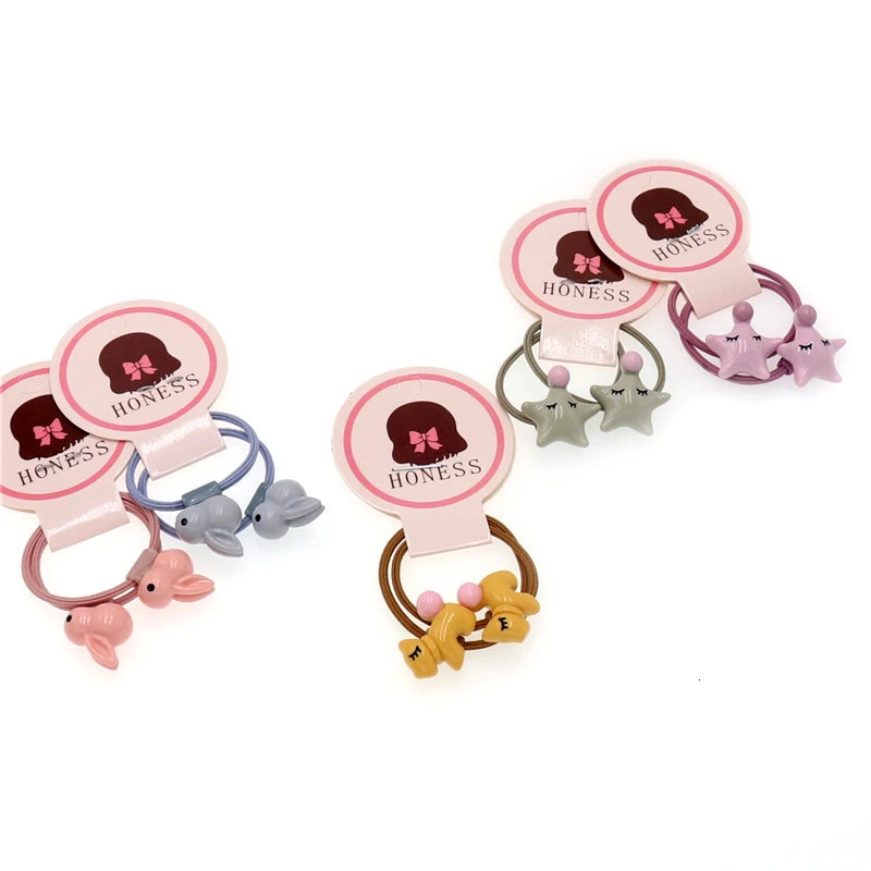 Резинки для волос в Корейском стиле девочек 2 шт. | Аксессуары одежды