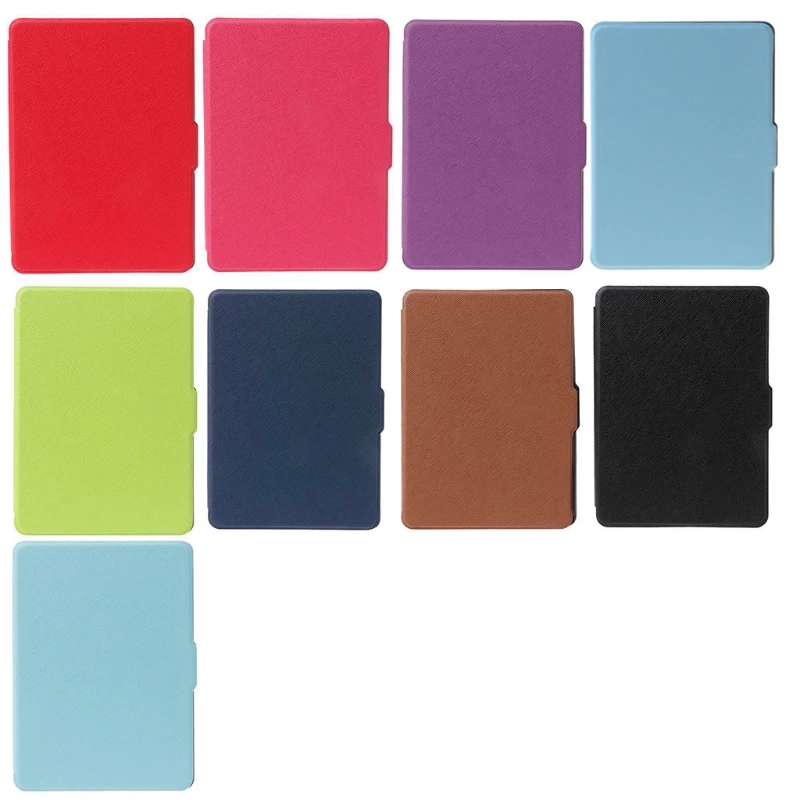

Faux Leather Flip Stand Tablet Case Cover For Amazon Kindle 8th Generation 2016