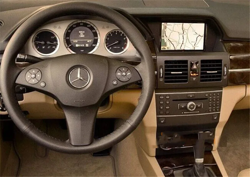 Автомагнитола на Android 10 0 4 + 64 ГБ GPS навигация для Mercedes Benz GLK X204 GLK300 GLK350
