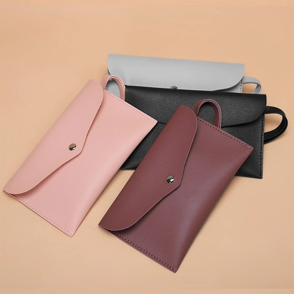 

Long Coin Purse Clutch Fashion Women Phone Bag Leather Solid Mini Handbag Holder Ladies Fashion PurseClutch Handbags