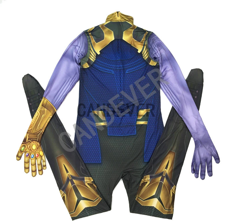 Эндгейм танос маскарадные костюмы демон для взрослых мужчин мальчиков детей