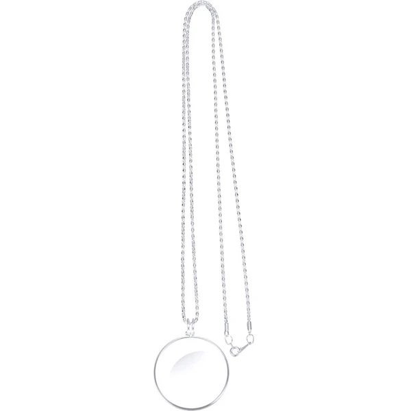4 Pieces 5X Magnifying Glass Necklace Magnifier Pendant Optical with Chain for Library Reading Zoomi | Инструменты