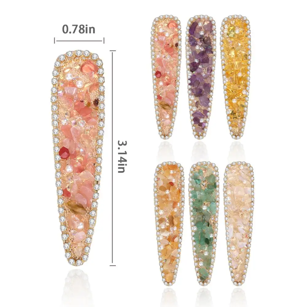 

6 Pieces/Set Fashion Pearl Imitation Bead Hairpin Women Imitation Diamond Crystal Hairpin Hair Styling Accessories