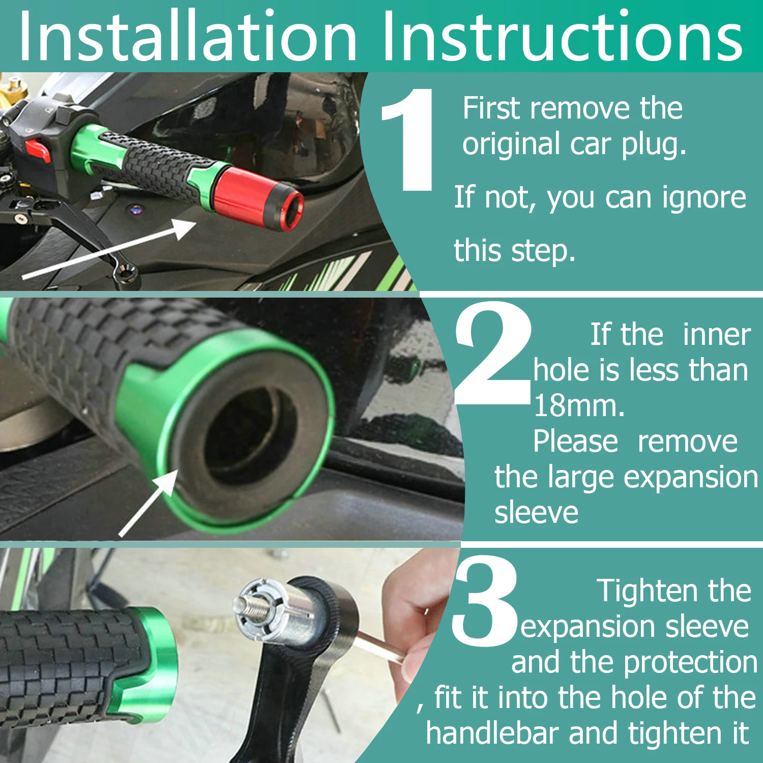 

For Kawasaki ER6N ER-6N ER 6N 2009-2020 2016 2017 2018 2019 Motorcycle Universal Handlebar Grips Guard Brake Clutch Levers Handl