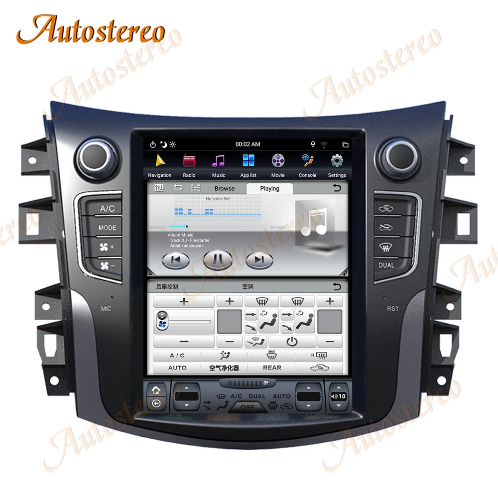 Tesla Style Android 9.0 4+64 Car GPS Navigation Carplay For NISSAN NP300 HeadUnit Auto Radio Multimedia Player Tape Recorder DSP |