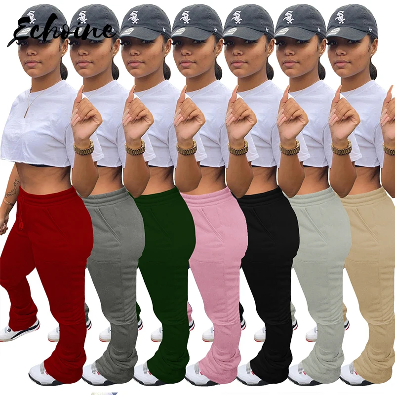 

Теплые толстые плюшевые спортивные штаны для бега, женские модные тренировочные штаны с высокой талией и завязками, штаны для бега, одежда д...