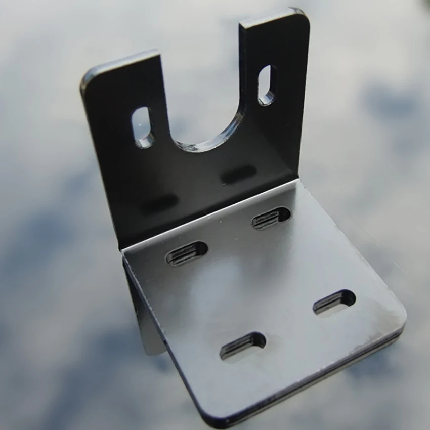 

775 DC Gear Motors Mounting Bracket, Metal Gearbox U-shape Fixed Seat, Gear Reduction Motor Holder Bracket with Screws Nuts