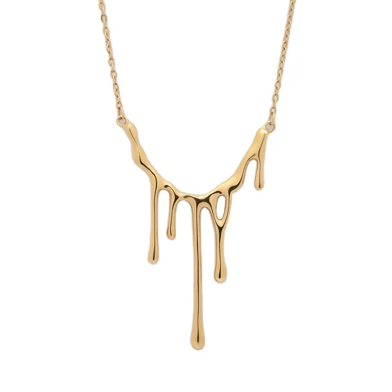 

18k gold jewelry Gold Pendant Necklace Wholesale Handcrafted 925 Sterling Silver Necklace