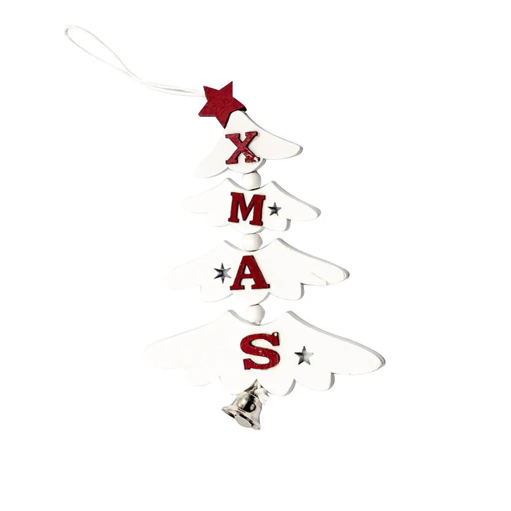 Рождественские изысканные деревянные подвесные украшения премиум класса