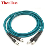 thouliess hifi cardas rhodium plated rca interconnect cable rca socket cardas cross audio amplifier cd dvd player speaker cable