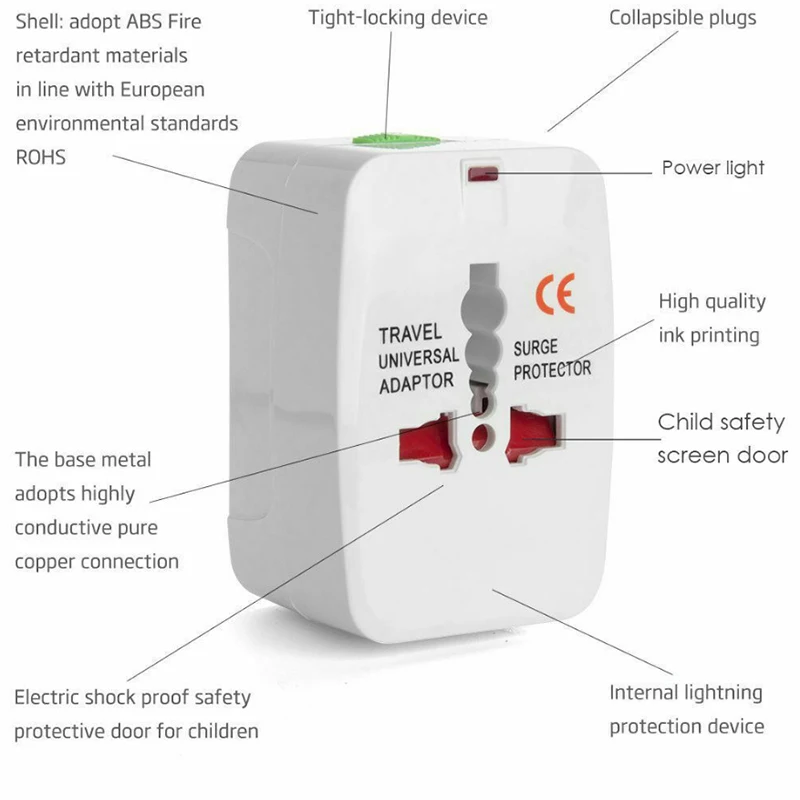 Универсальный многофункциональный адаптер универсальный|Электрические