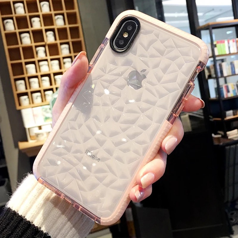 Ударопрочный двухслойный мягкий чехол для iphone 11 Pro X XS MAX XR 10 7 8 6 6s Plus 5 SE гибридный