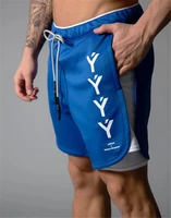 united kingdomjapan brand mens shorts gym sport running shorts fitness bodybuilding workout men gym joggers short sweatpants