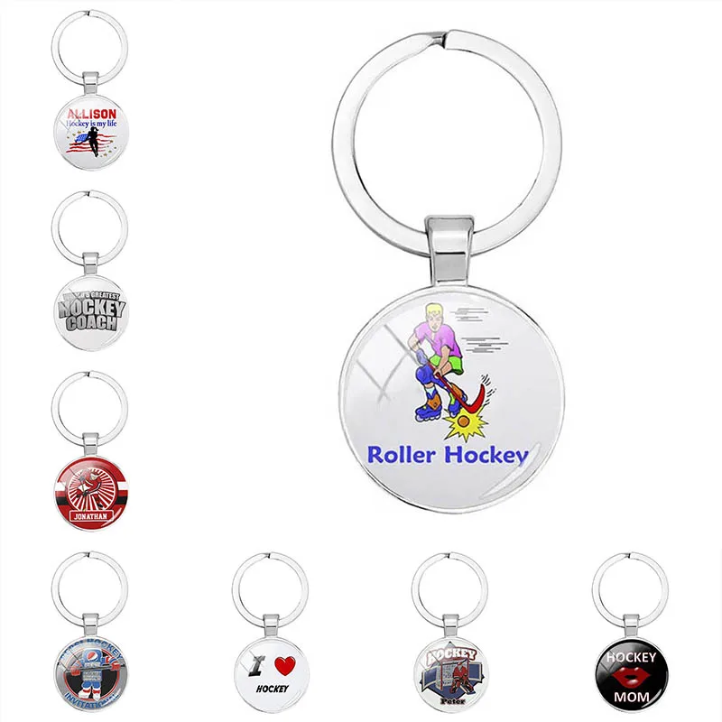 BTWGL качественная хоккейная клюшка брелок для ключей любителей хоккея цепочка