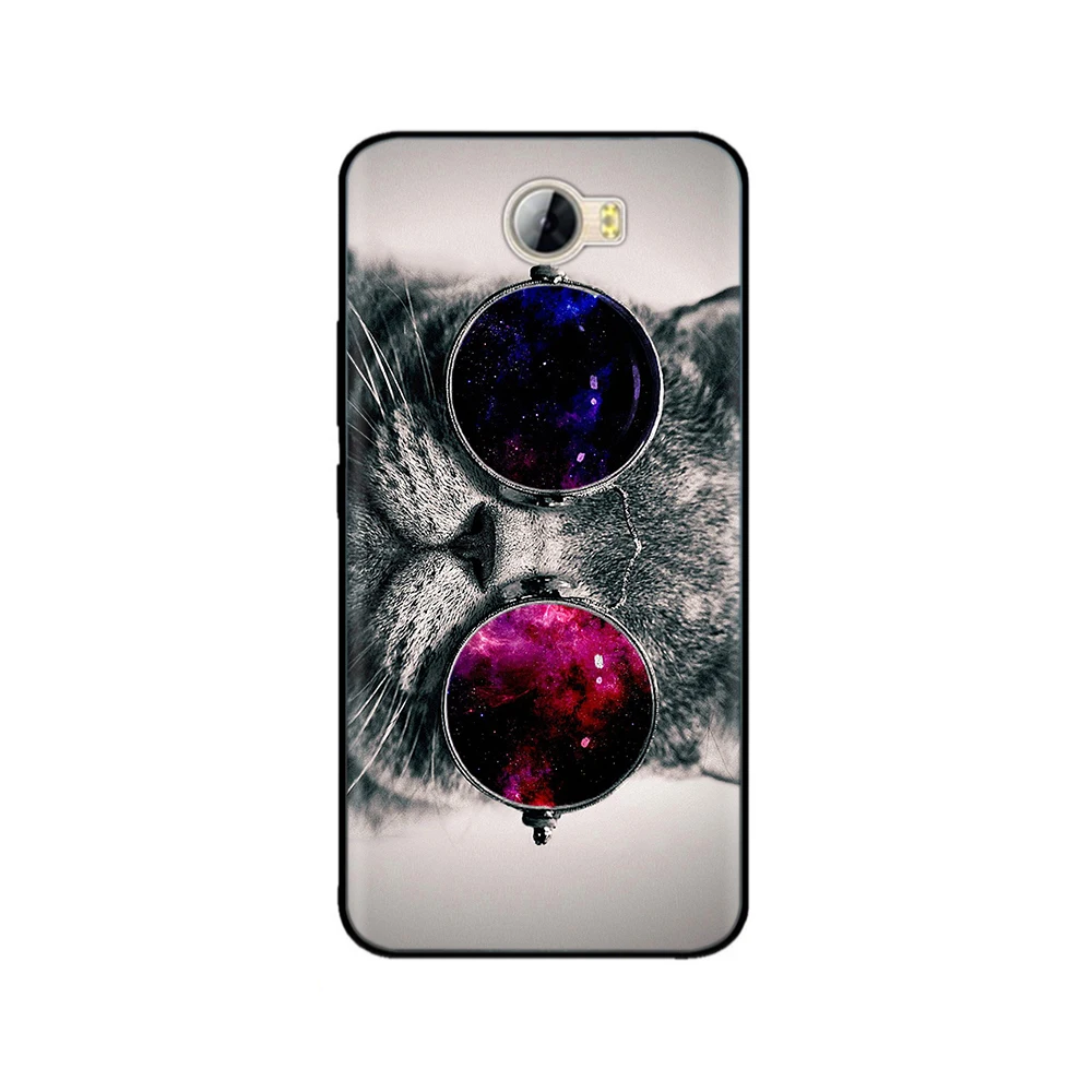 Для Honor 5A Φ чехол для Huawei Силиконовая задняя крышка Y5 II Y5II мультяшный телефона из