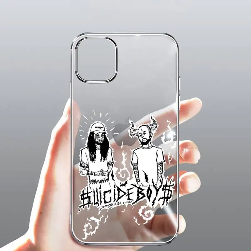 

Suicideboys FTP G59 Phone Case Transparent for Clear iPhone case 11 12 mini pro XS MAX 8 7 6 6S Plus X 5S SE 2020 XR