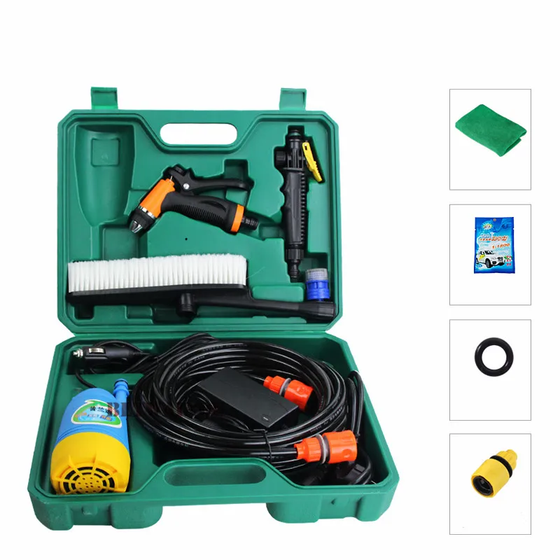 Портативный водяной пистолет высокого давления для мойки автомобиля 80 Вт макс. 0 8