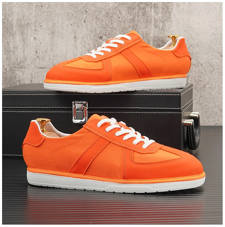 Online Sepatu Pria Beralas Tebal Putih Sneakers Hip-Hop Pantofel Atasan Tinggi Sepatu Jaring Selebriti Sepatu Bot Pergelangan Kaki Zapatillas Hombre